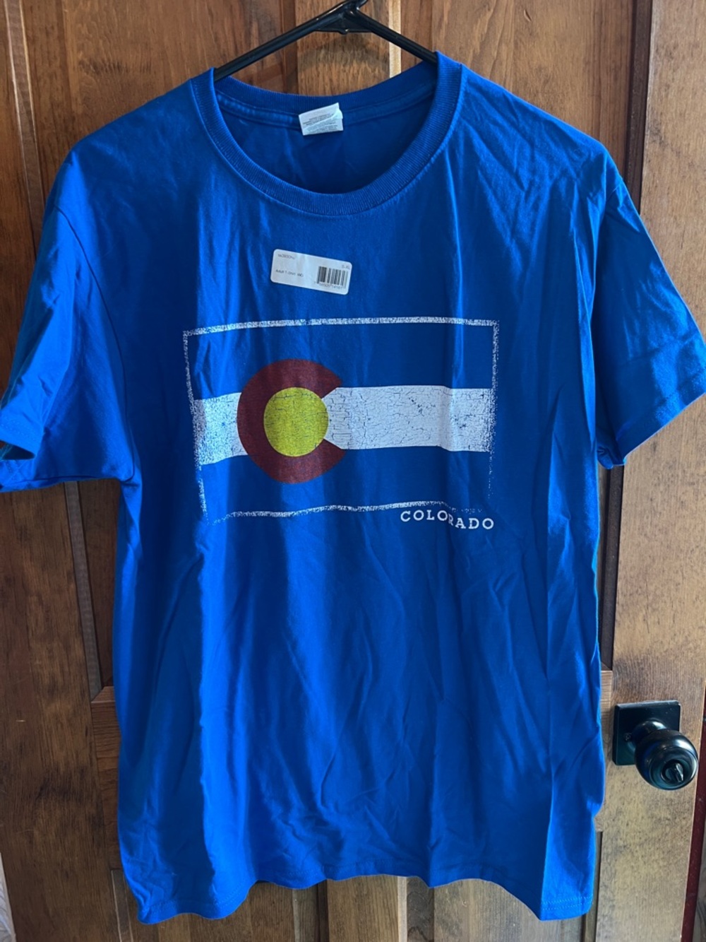 Colorado Flag Graphic Tee - Blue